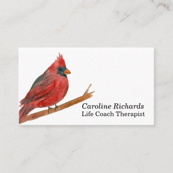 Cardinal Bird Watercolor