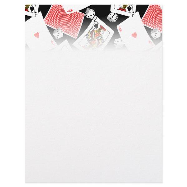 Cards & dice flyer