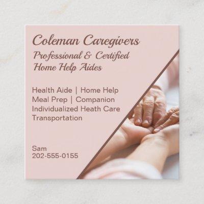 Caregiver Home Help Companionship Square