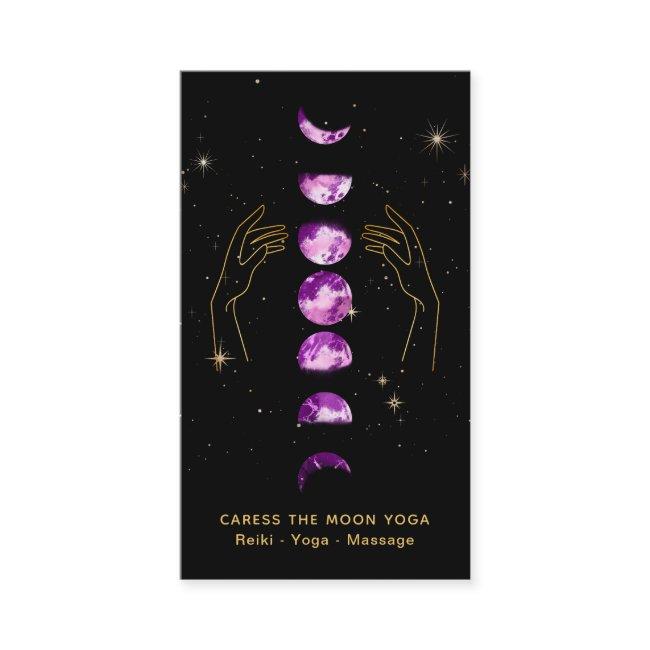*~* Caress Moon Violet Purple Phases + Hands Star