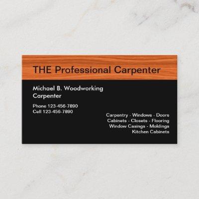 Carpenter Professionally Designed