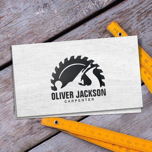 Carpenter services circular saw and planer