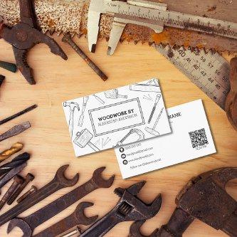 Carpenter Tools Handyman Service QR Code