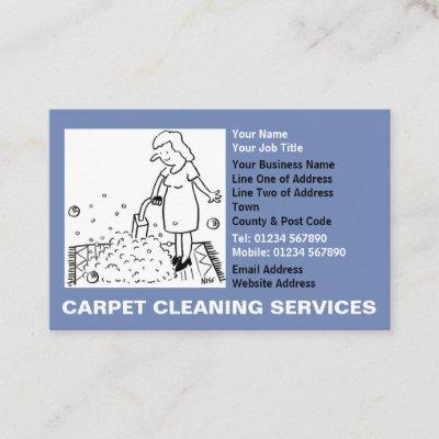 Carpet Cleaning Services Cartoon