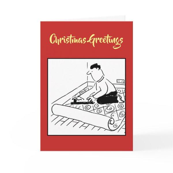 Carpet Fitters Carpet Fitting Christmas Card