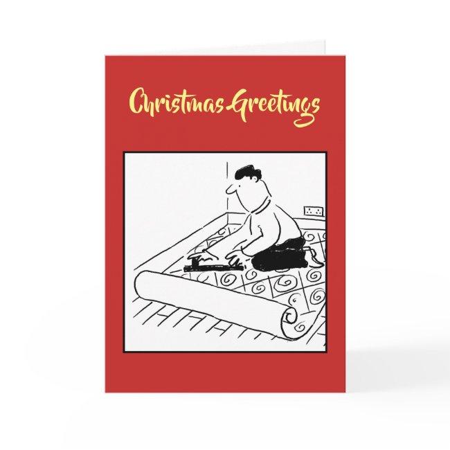 Carpet Fitters Carpet Fitting Christmas Card