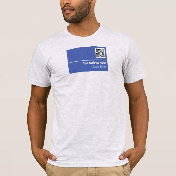 Carpet Fitters QR Code T-Shirt
