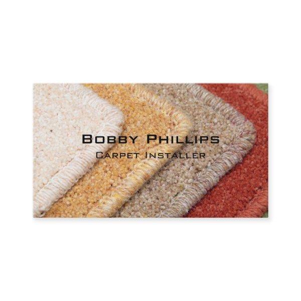 Carpet installer