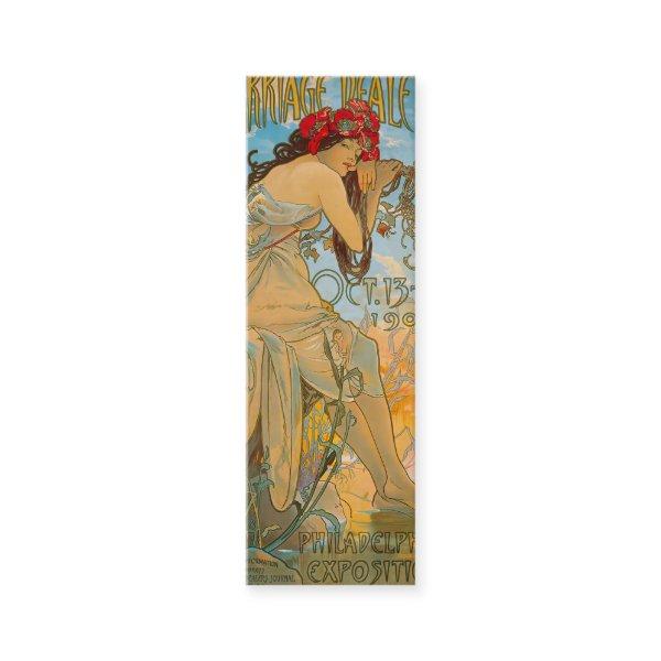 Carriage Dealers by Alphonse Mucha (1902) Bookmark Mini