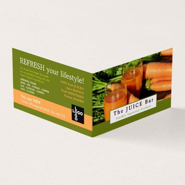 Carrot Juice, Juice Bar, Detailed