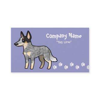 Cartoon Australian Cattle Dog / Kelpie
