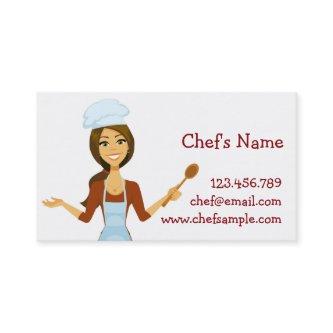 Cartoon Chef Woman