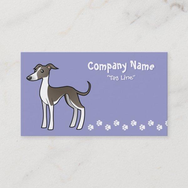 Cartoon Greyhound / Whippet / Italian Greyhound