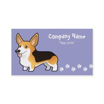 Cartoon Pembroke Welsh Corgi