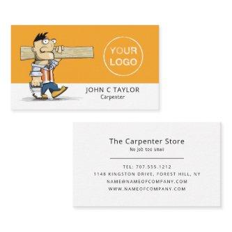 Cartoon Workman, Carpentry, Carpenter