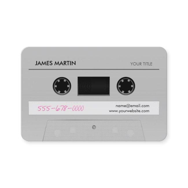 Cassette Mix Tape Retro Cool Music