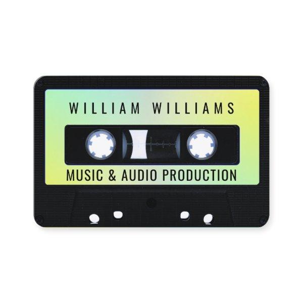 Cassette tape retro style
