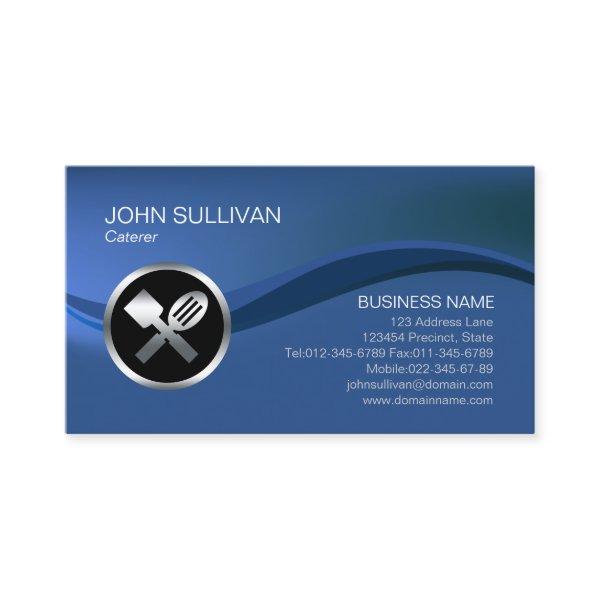 Caterer Food Chrome Spatula Icon