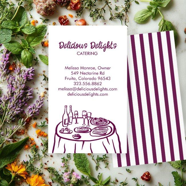 Catering Chef Event Planning Food Prep CUSTOM
