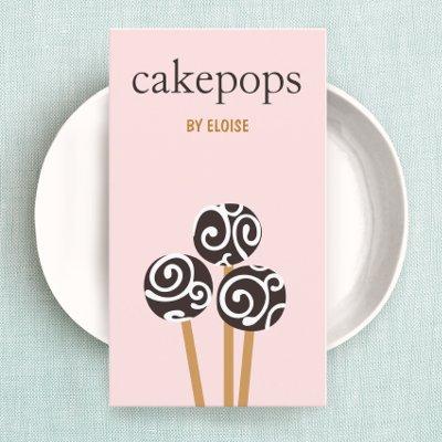 Catering Pastry Chef Baking Cakepops Dessert Pink