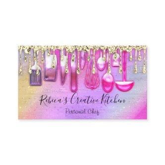 Catering Personal Chef Restaurant QR Code Pink