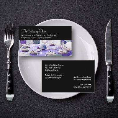 Catering Services Businesscards