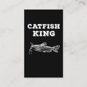 Catfish King Fishing Fish Lover Fish Hook Angler