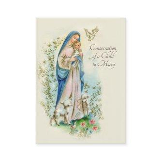 Catholic Consecration Prayer of Child to Mary