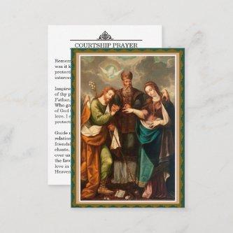 Catholic / Engagement Prayer Holy Card