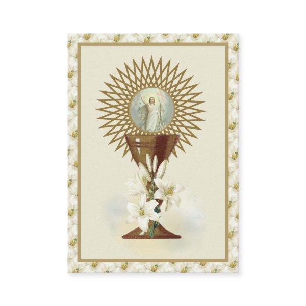 Catholic Jesus Eucharist Angels Prayer Easter