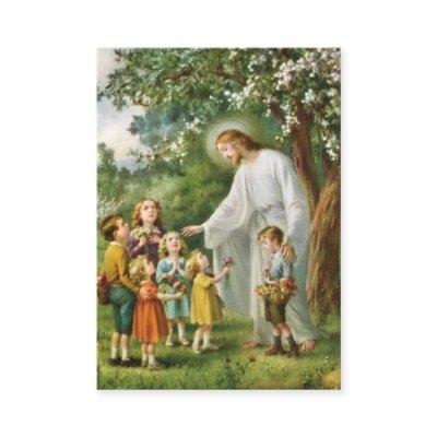 Catholic Parent's Blessings Children Holy Card