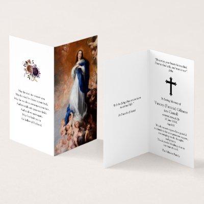 Catholic Prayer Cards | Immaculate Conception