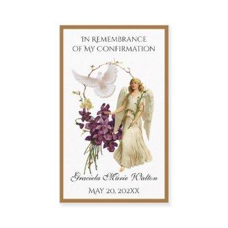 Catholic Religious Confirmation Remembrance Angel