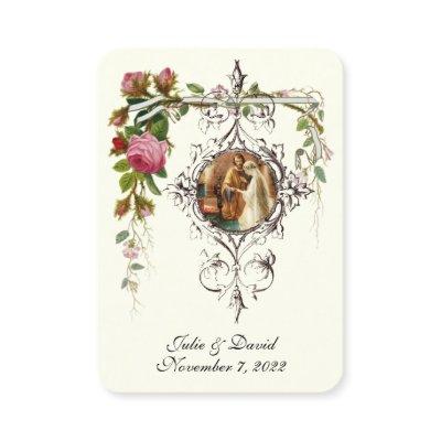 Catholic Wedding Favor Elegant Roses