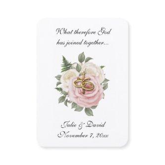 Catholic Wedding Rose Favor Holy Card