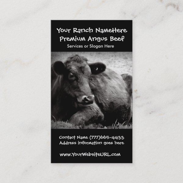 Cattle Ranch or Farm Beef Business