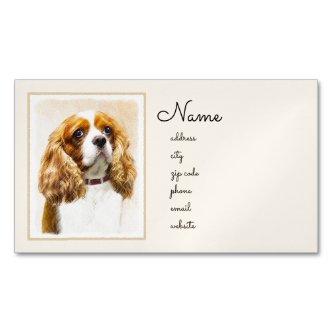 Cavalier King Charles Spaniel Original Painting  Magnet