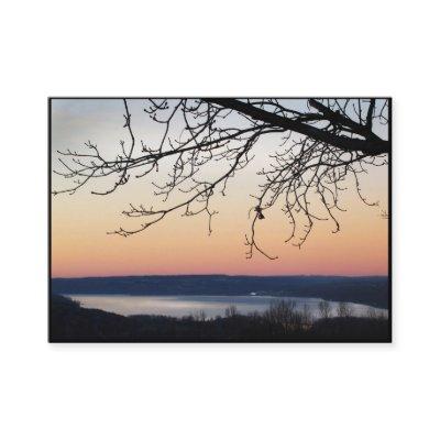 Cayuga Lake at Sunset ATC