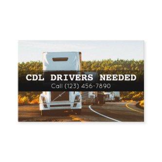 CDL Truck Drivers Needed