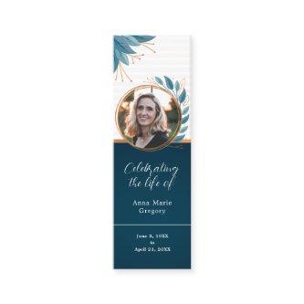 Celebration of Life Photo Bronze Bookmark Mini