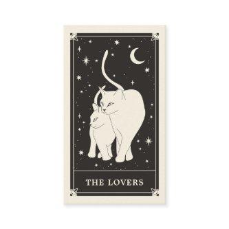 Celestial Cats Tarot Wedding Save the Date Card