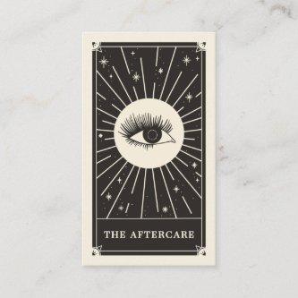 Celestial Eye Tarot Lash Aftercare card