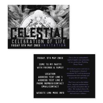 Celestial Goddess Life Celebration Birthday Flyer