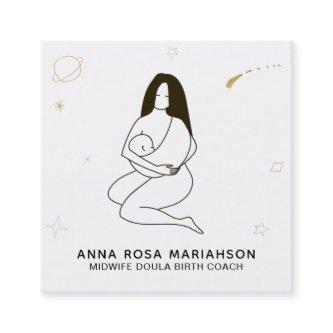 *~* Celestial Midwife Doula  Birth Pregnancy Square