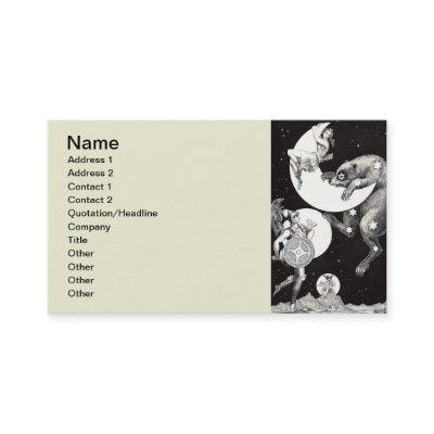 Celestial Moon Sky Universe God Night Illustration