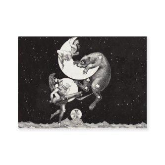 Celestial Moon Sky Universe God Night Illustration