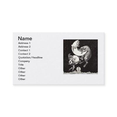 Celestial Moon Sky Universe God Night Illustration