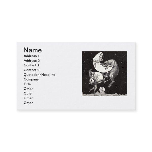 Celestial Moon Sky Universe God Night Illustration