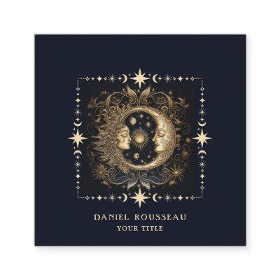 Celestial Mystical Moon Square