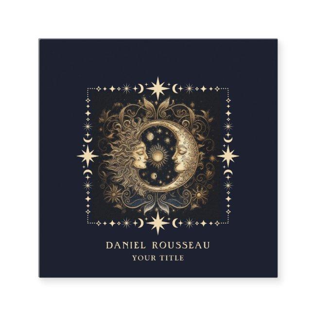 Celestial Mystical Moon Square